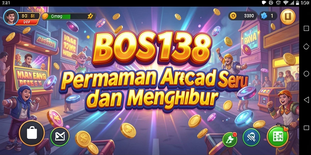 Tampilan gameplay <strong>BOS138</strong> yang penuh aksi dan seru.