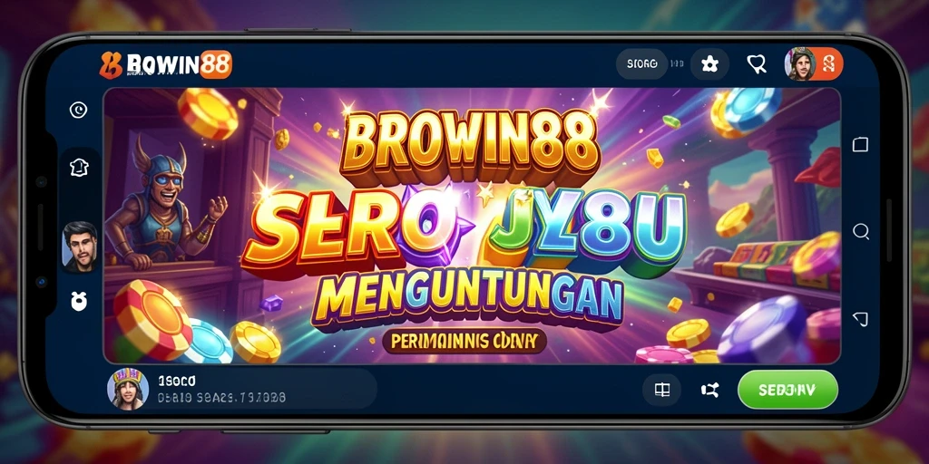Screenshot menampilkan gameplay seru BROWIN88 dengan grafis menarik.