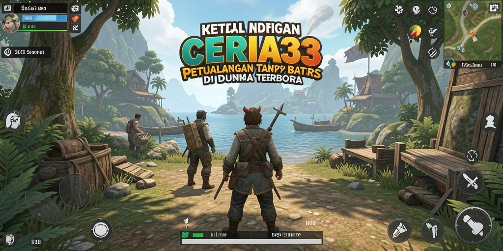 Tangkapan layar dari gameplay Open World yang memikat di CERIA33.