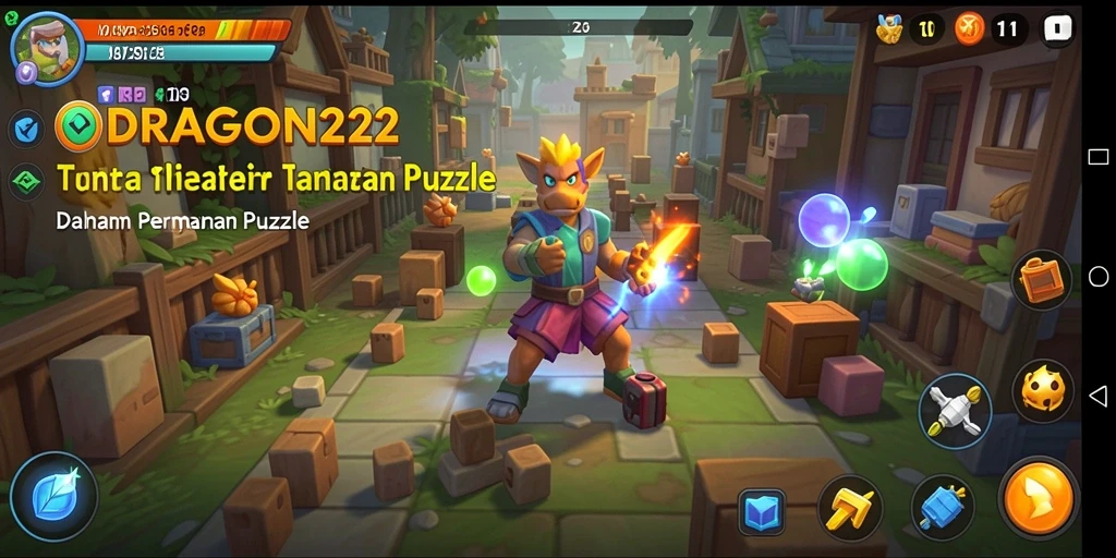 Tampilan menangkap gameplay seru DRAGON222 yang menantang otak.