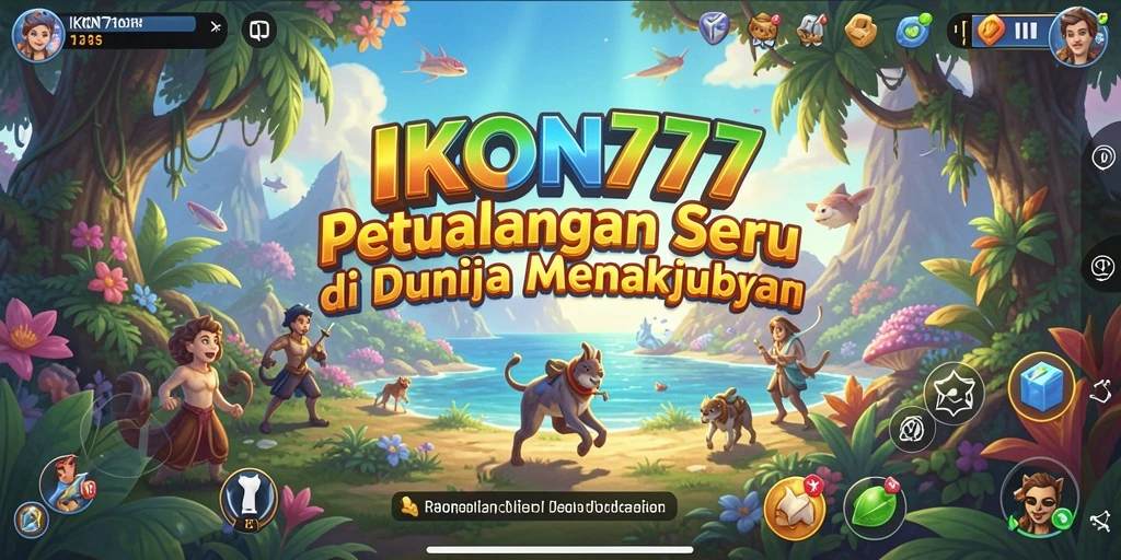 Screenshot gameplay menampilkan aksi mendebarkan dalam petualangan IKON777.