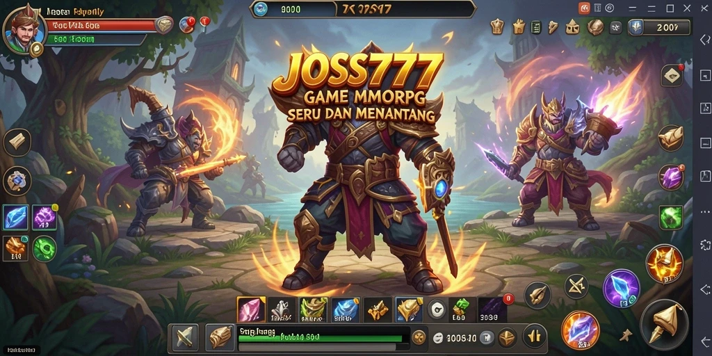Gameplay seru dan imersif dalam JOSS777 yang menampilkan pertempuran epik.