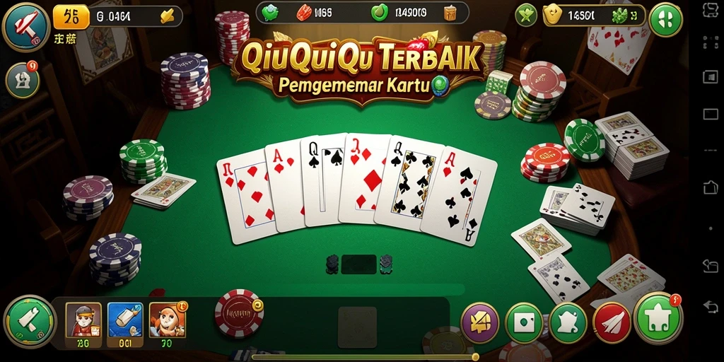 Gameplay seru QiuQiu di KIKOTOTO yang menantang.