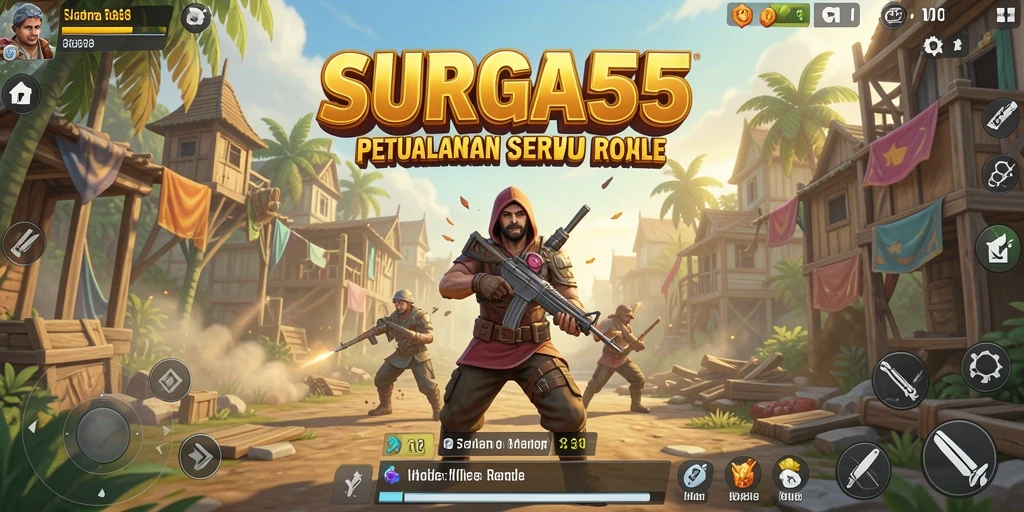 Tangkap momen seru dalam pertarungan Battle Royale.